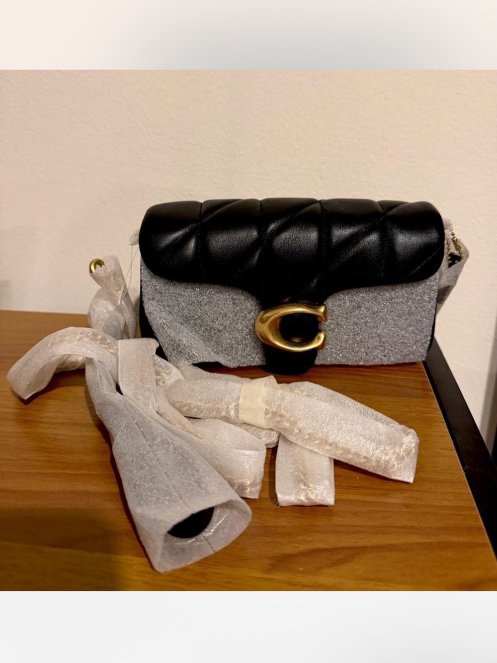 NWT Coach Tabby Chain Crossbody Bag